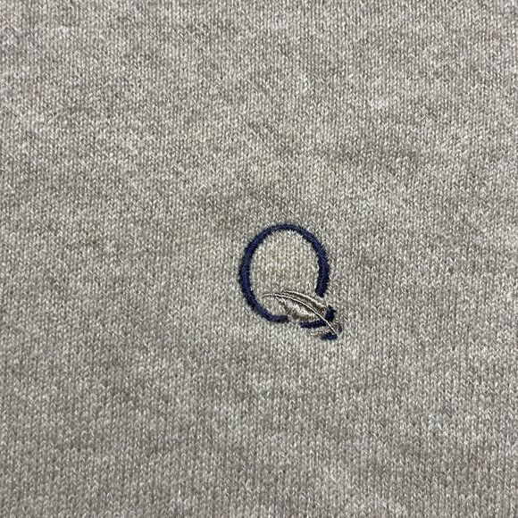 NWOT Hawico Sweater Men Medium Beige Quail Hollow Golf Pure Cashmere Scotland UK - Picture 4 of 10